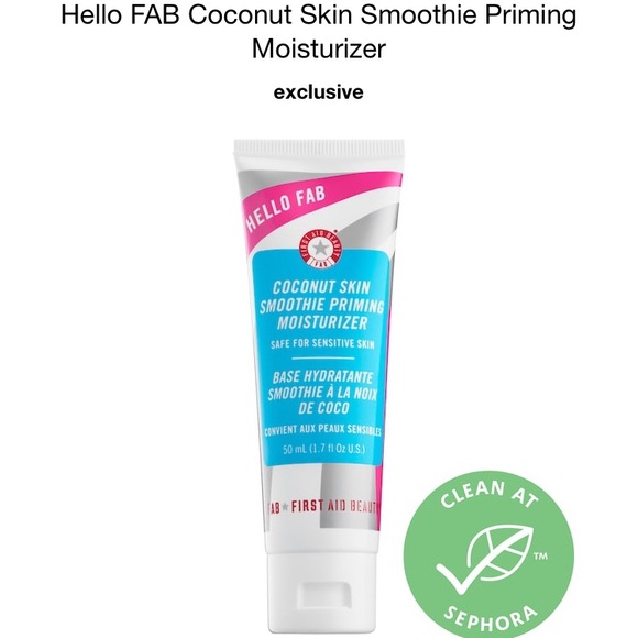 FAB Coconut Skin Smoothie Priming Moisturizer - Picture 2 of 13